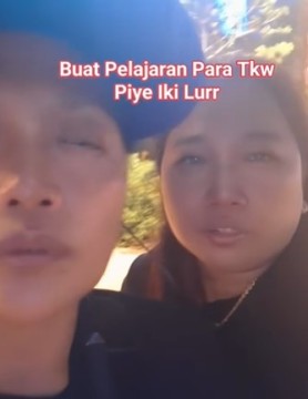 Potongan video rekening TKW di Hongkong diblokir PPATK. (TikTok)